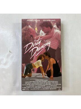 Dirty Dancing 1987 VHS Romantic Drama Patrick Swayze Jennifer Grey Pre-Owned